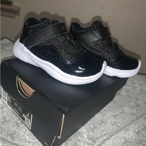 black&white Boys Jordan 11’s